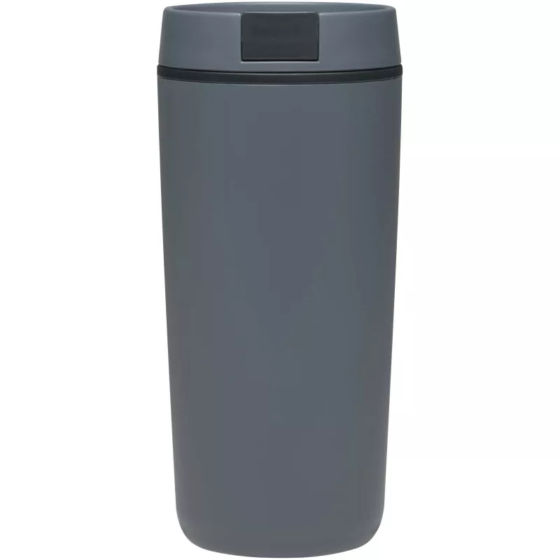 Sedona - kubek plastikowy o pojemności 480 ml, z podwójnymi ściankami - Hale Blue (10095355)
