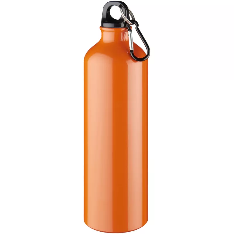 Butelka reklamowa 770 ml Oregon aluminiowa z karabińczykiem - Pomarańczowy (10029707)