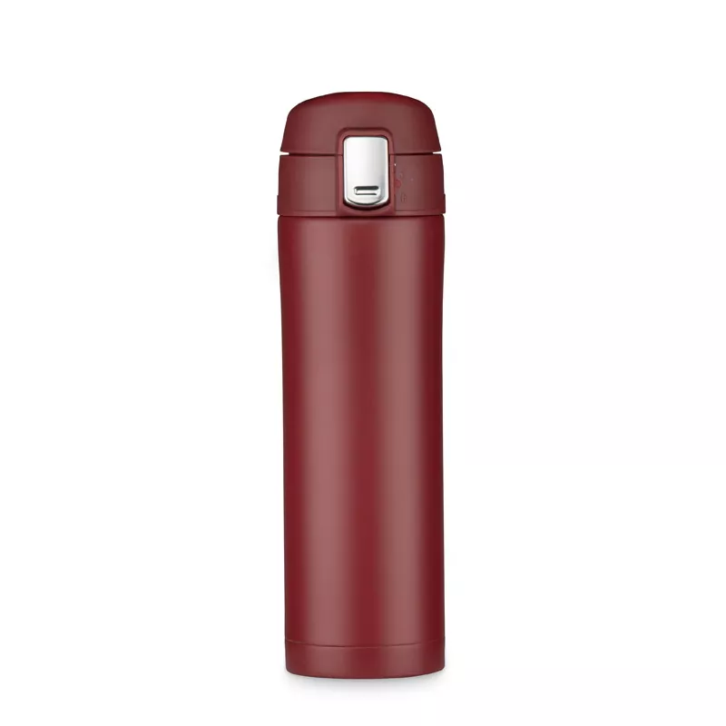 Kubek termiczny LOCK MAT 440 ml - bordowy (16062-11)