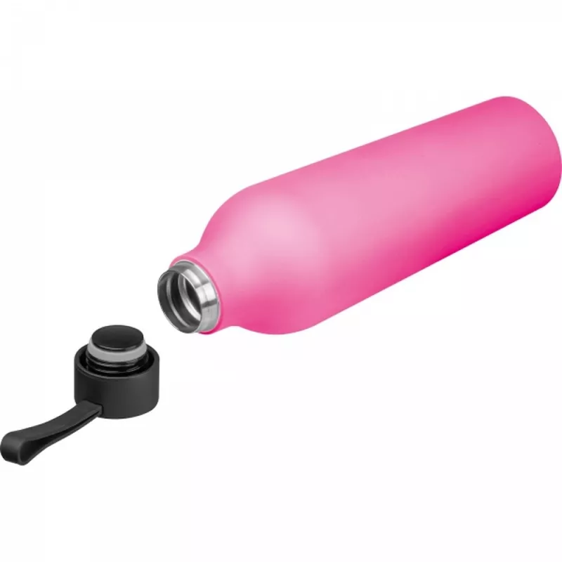 Butelka termiczna stalowa soft touch 800 ml DENIS - różowy (8389011)