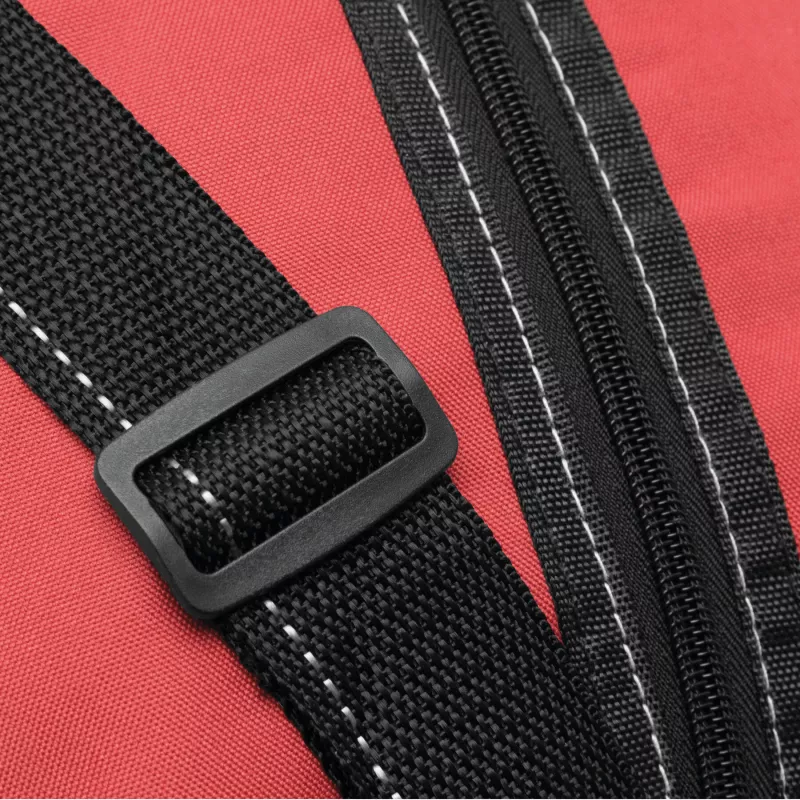 Sportowa torba - czarny, czerwony (56-0808554)