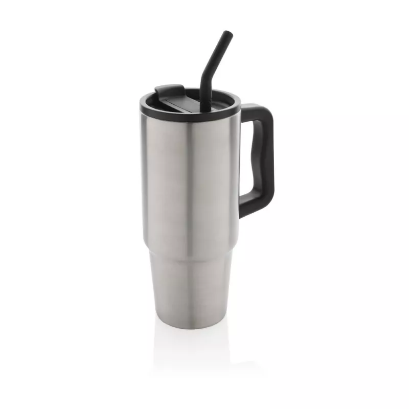 Kubek termiczny 900 ml Embrace - srebrny (P437.3002)