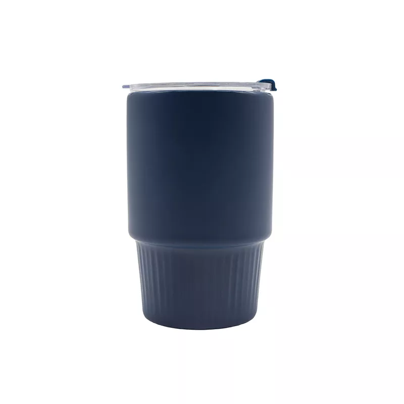 Kubek ceramiczny Azzurro 440 ml - granatowy (R85323.42)