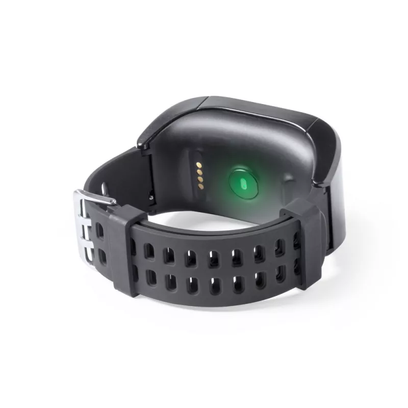 Monitor aktywności, bezprzewodowy zegarek wielofunkcyjny, bezprzewodowe słuchawki douszne - czarny (V0551-03)