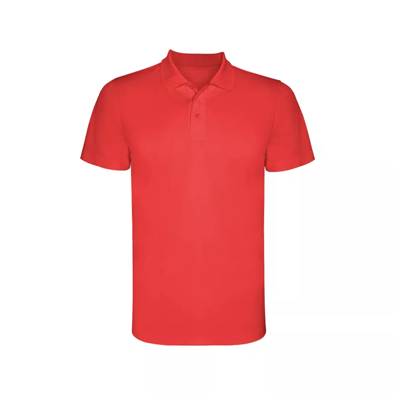 Sportowa koszulka polo z poliestru 150 g/m² ROLY MONZHA 0404 - Czerwony (R0404-RED)