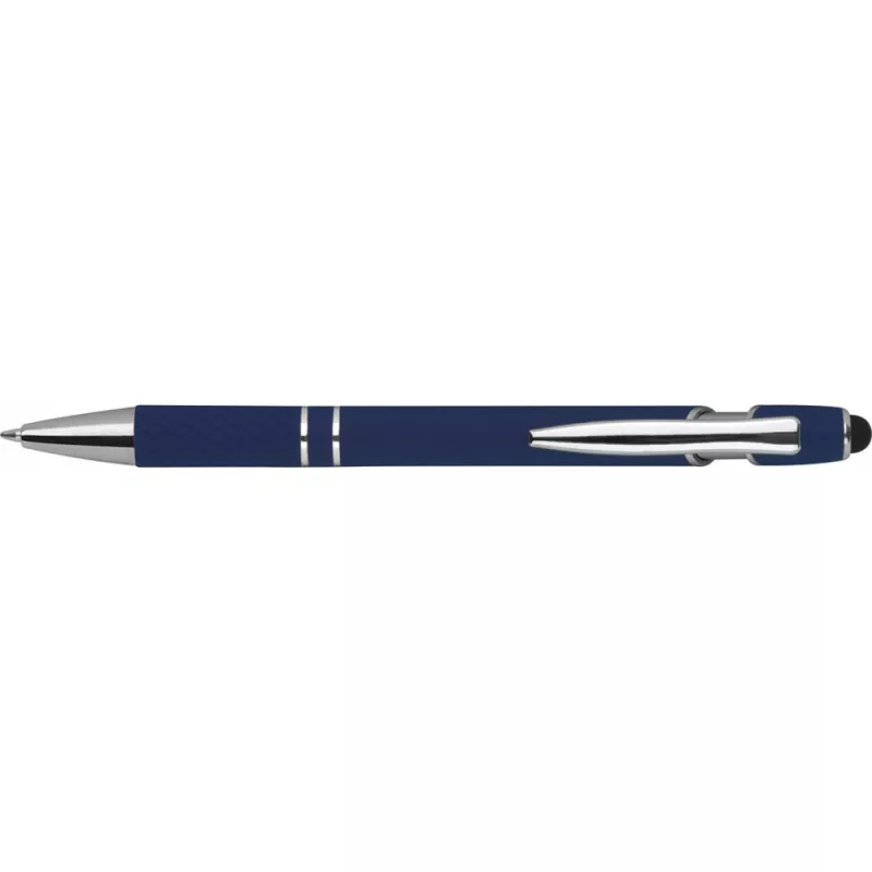 Długopis plastikowy touch pen - granatowy (1368944)