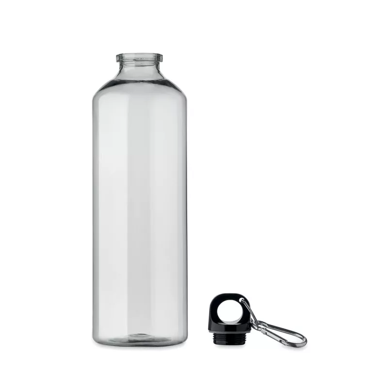 Butelka z RPET z karabińczykiem 750 ml MOSS RE750 - Przezroczysty (MO2804-22)