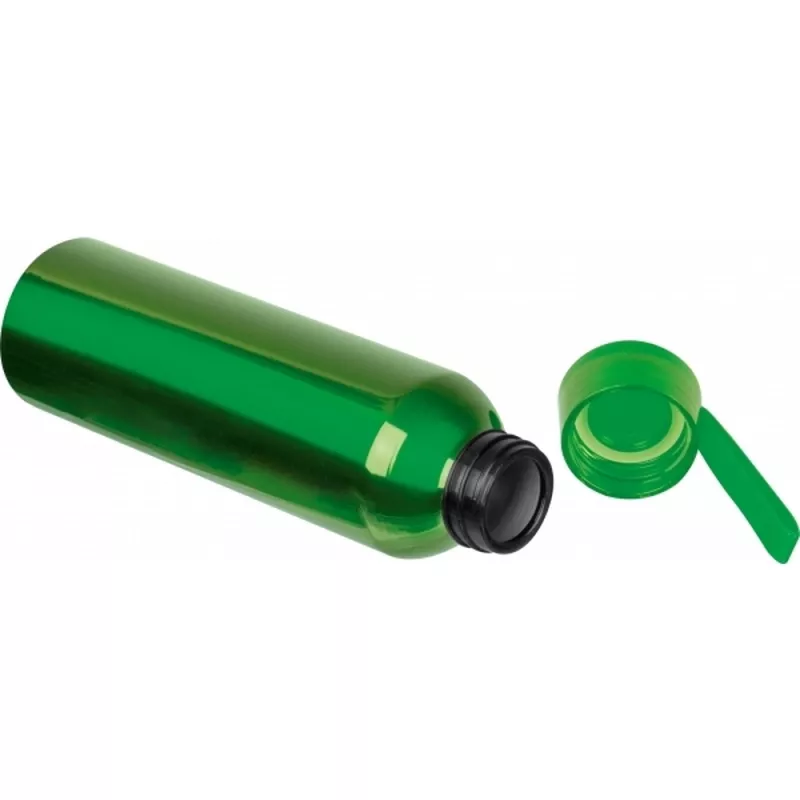 Butelka z aluminium z recyklingu CORK 600 ml - zielony (424709)