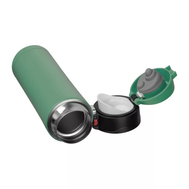 Butelka termiczna BUCHAREST 500 ml - ciemnozielony (372999)