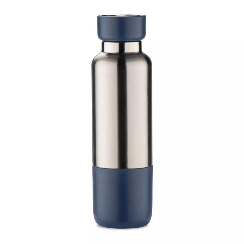 Butelka termiczna ze smyczką RON 500 ml - granatowy (16243-06)