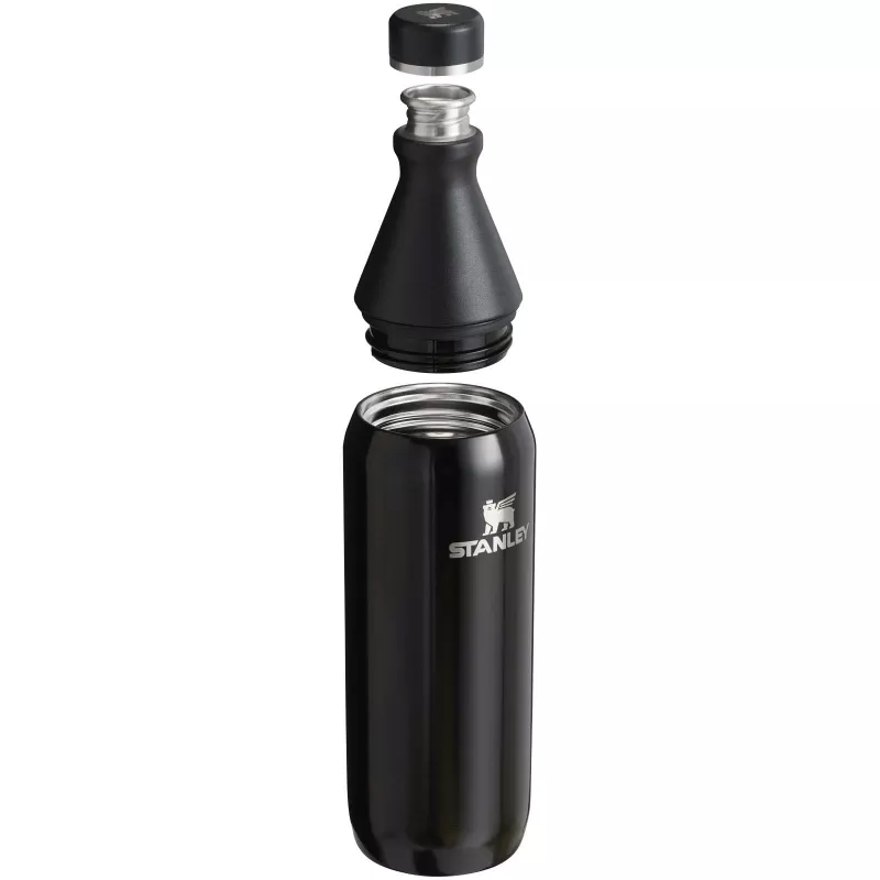 Butelka na wodę Stanley All Day Slim o pojemności 600 ml - Czarny błyszczący (10088290)