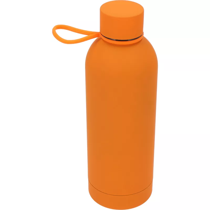 Butelka stalowa soft touch OSTRAVA 750 ml - pomarańczowy (496810)