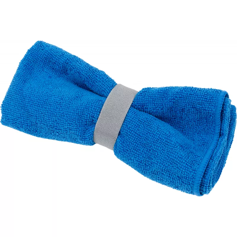 Mały ręcznik z mikrofibry 160 g/m² HUGH - niebieski (7475404)