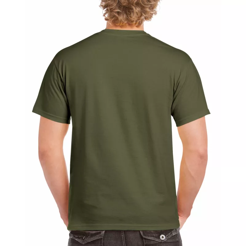 Koszulka bawełniana 180 g/m² Gildan Heavy Cotton™ - Military Green (5000-MILITARY GREEN)