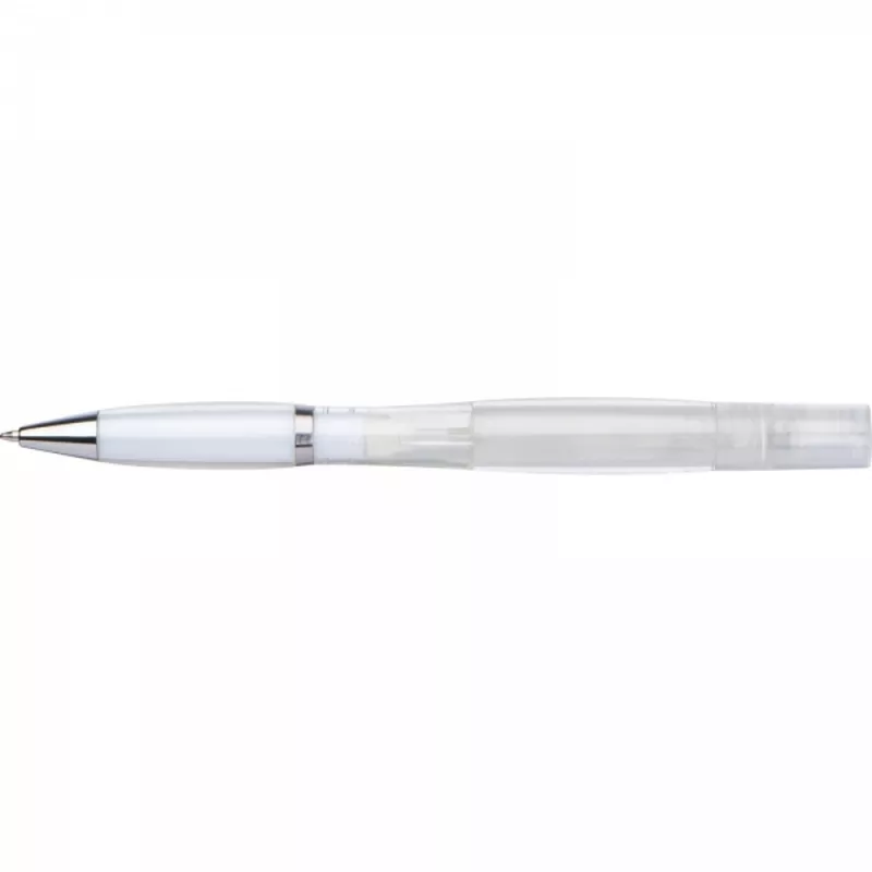 Długopis plastikowy z rozpylaczem SABINA - biały (1177606)