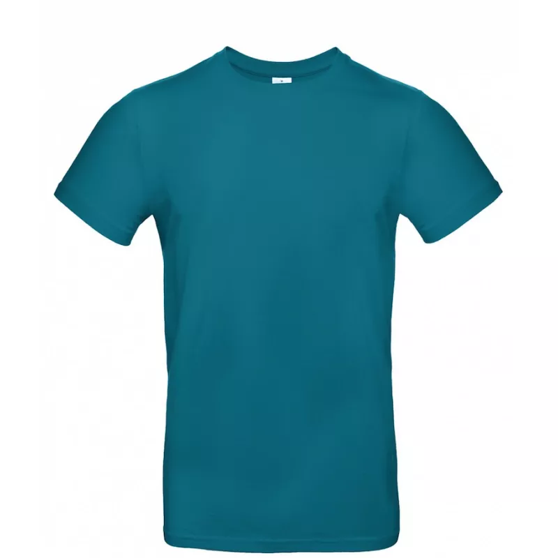 Koszulka reklamowa 185 g/m² B&C #E190 - Diva Blue (445) (TU03T/E190-DIVA BLUE)