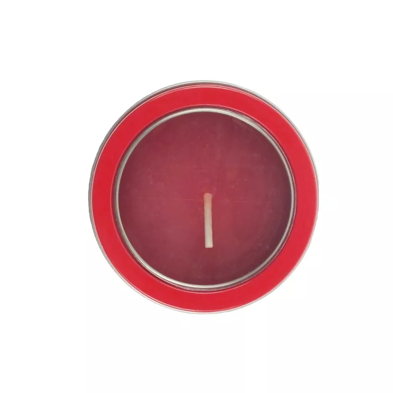 Świeczka zapachowa - czerwony (V9595-05)