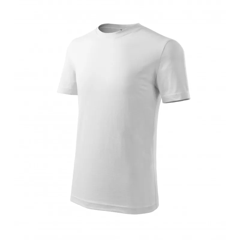 Dziecięca koszulka bawełniana 145g/m² CLASSIC NEW 135 - Biały (ADLER135-BIAłY)