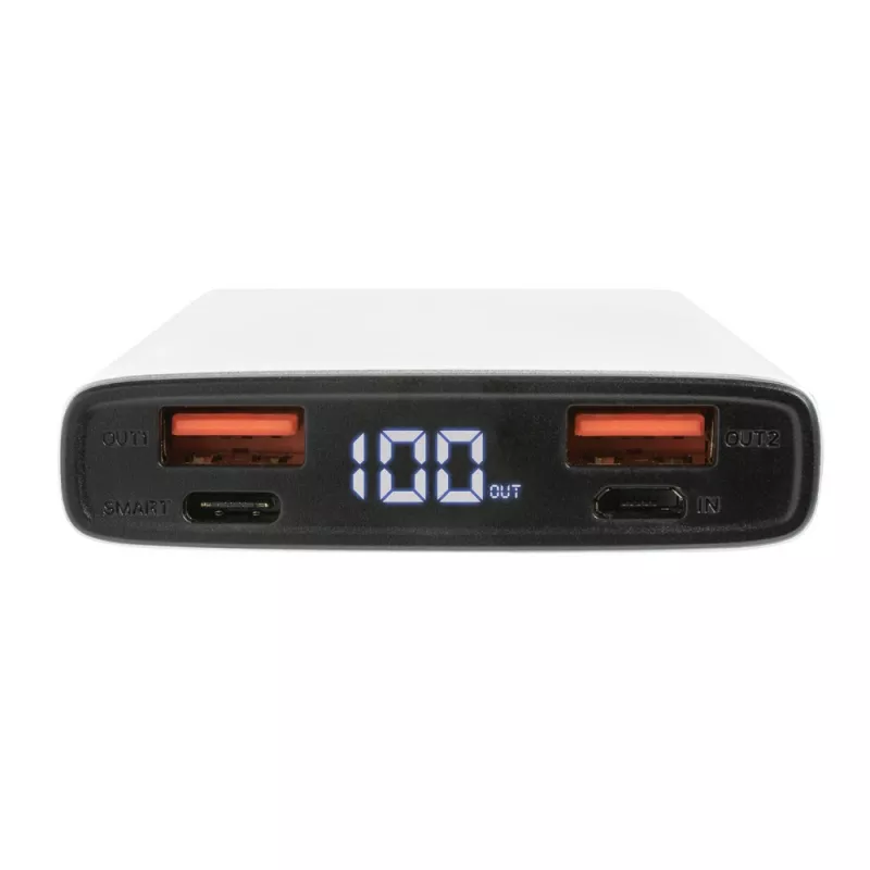 Szybki power bank 10000 mAh - srebrny (P322.242)