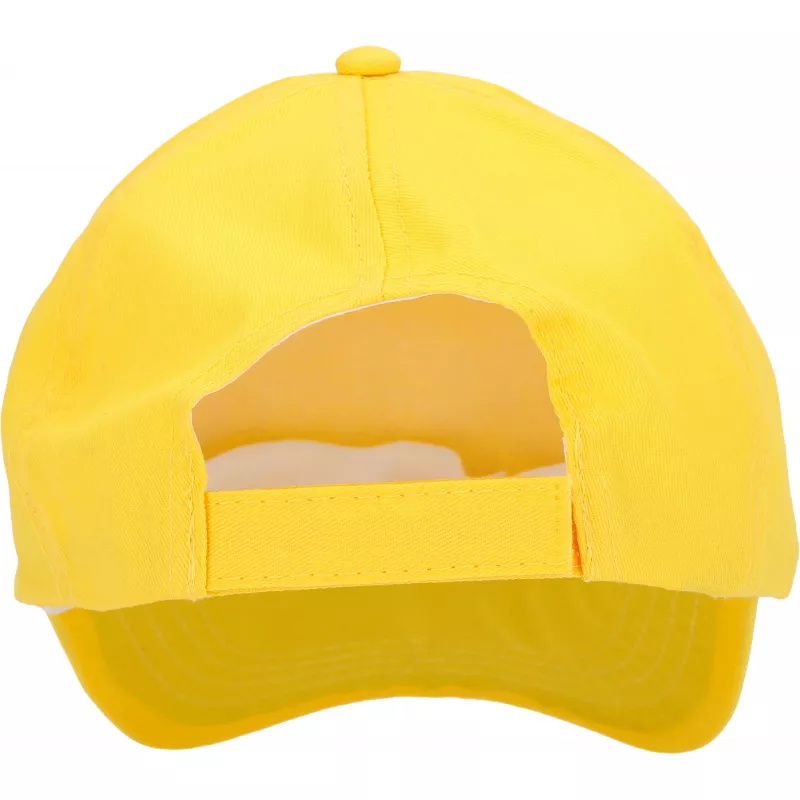 Czapka z daszkiem 5 paneli SANTA FE - żółty (246608)
