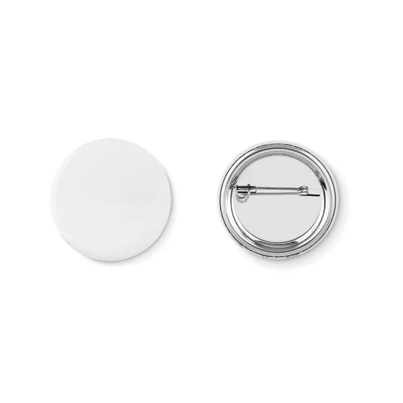 Przypinka button 4,4 cm SMALL PIN - Srebrny Mat (MO9329-16)