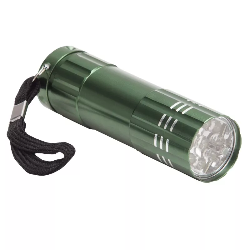 Latarka LED Jewel - zielony (R35665.05)