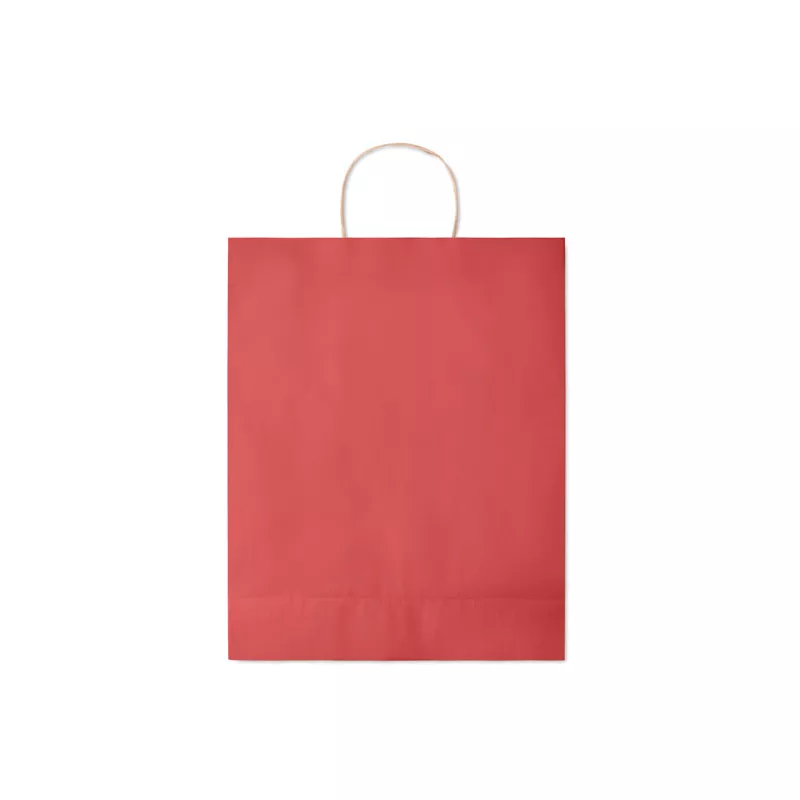 Torba prezentowa papierowa duża 90 g/m² PAPER TONE L - Czerwony (MO6174-05)