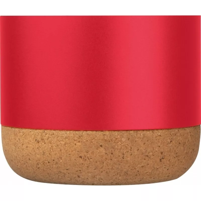 Głośnik bluetooth z aluminium z recyklingu BREST - czerwony (424205)