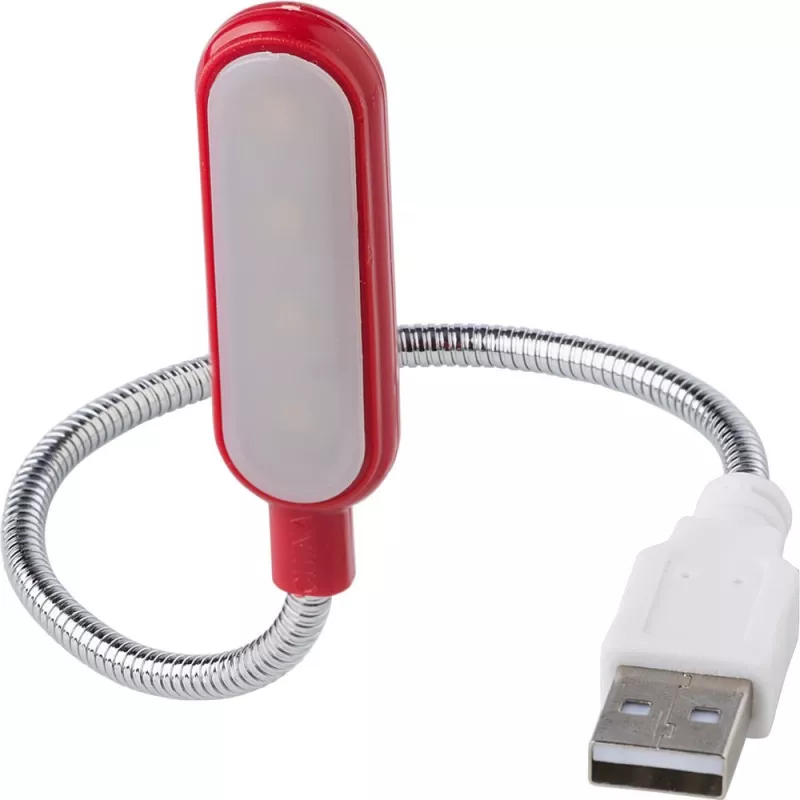 Lampka USB - czerwony (V0288-05)