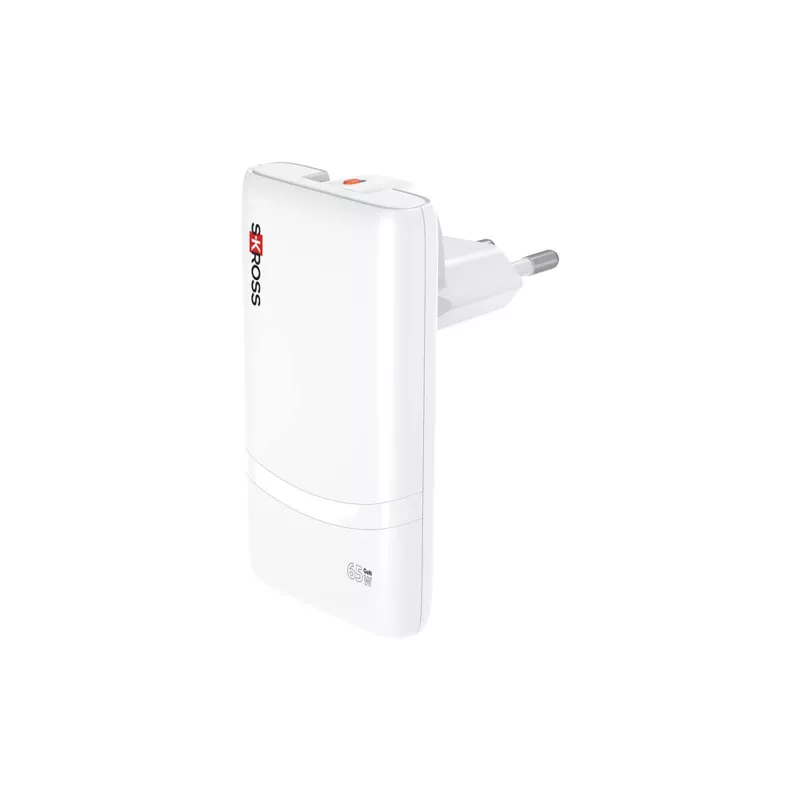 Ładowarka wielozłączowa SKROSS® Klip Slim 65 W - Biały (12461801)