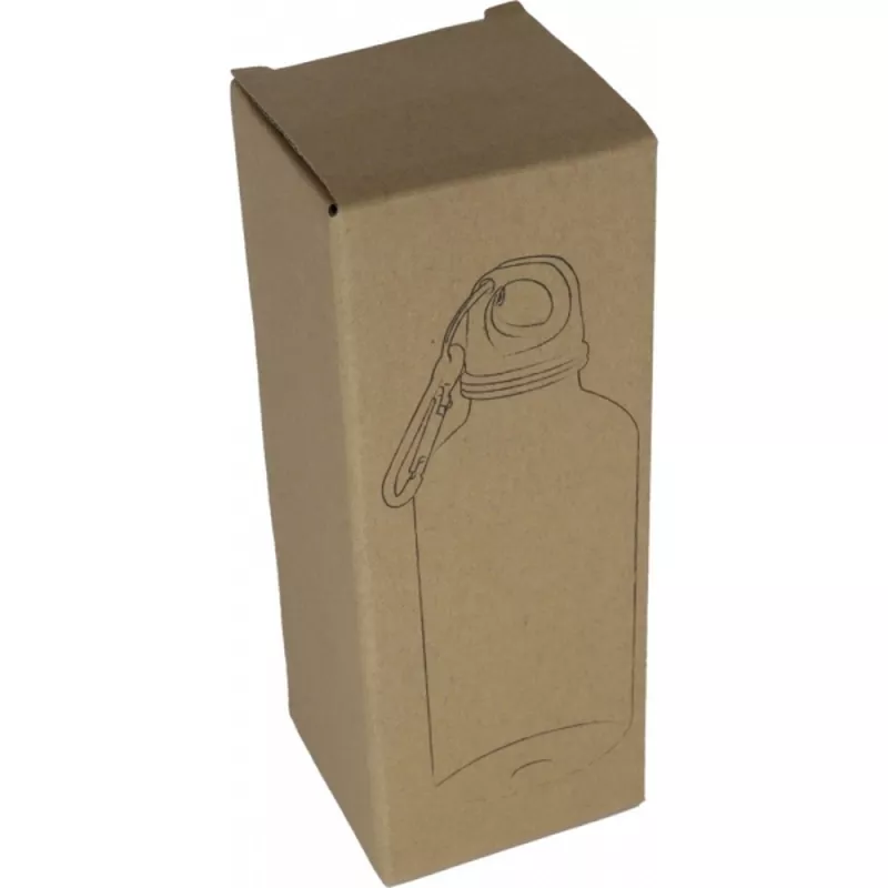 Bidon z recyklingu MECHELEN 400 ml - czerwony (243705)