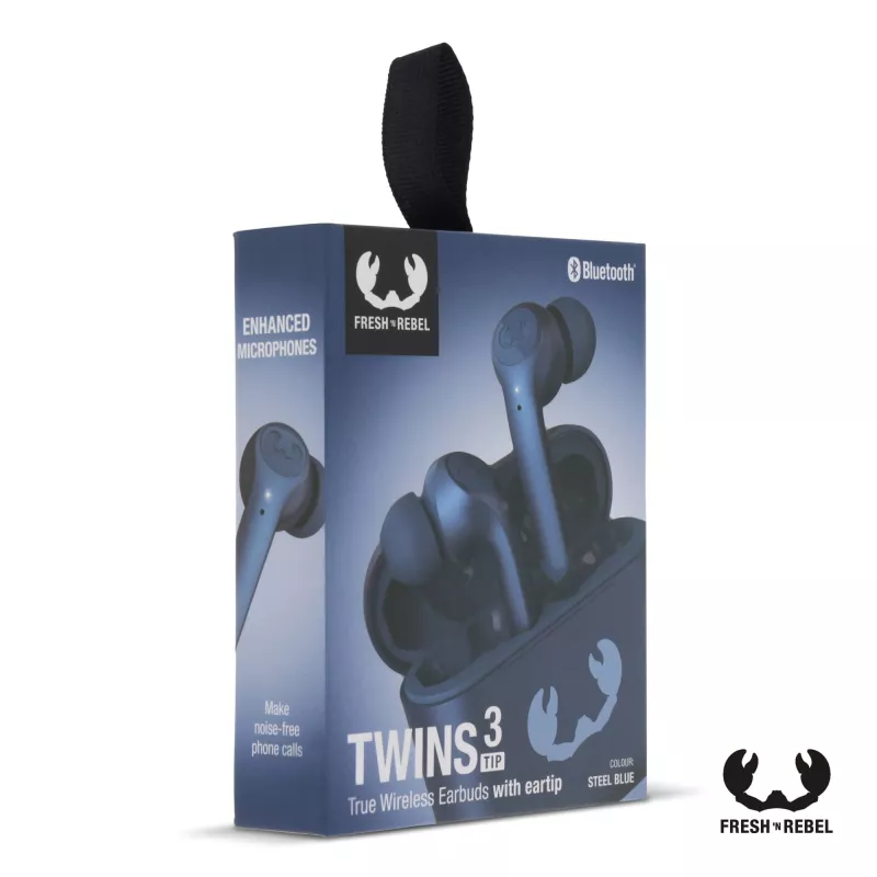 Fresh 'n Rebel Twins 3+ Tip TWS Earbuds - Dive Blue (LT49723-N0048)