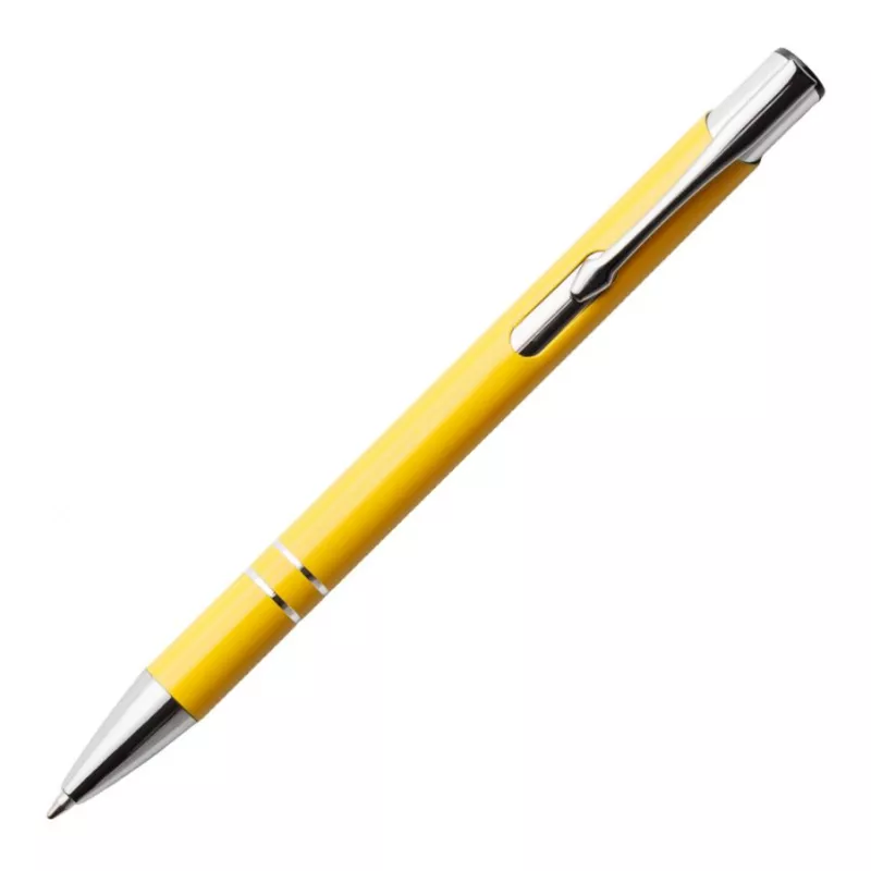 Długopis metalowy Cosmo - żółty (COSMO-21)