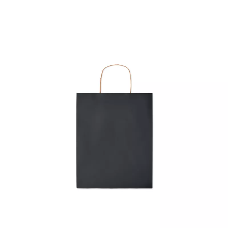 Torba prezentowa średnia 90 g/m² PAPER TONE M - Czarny (MO6173-03)