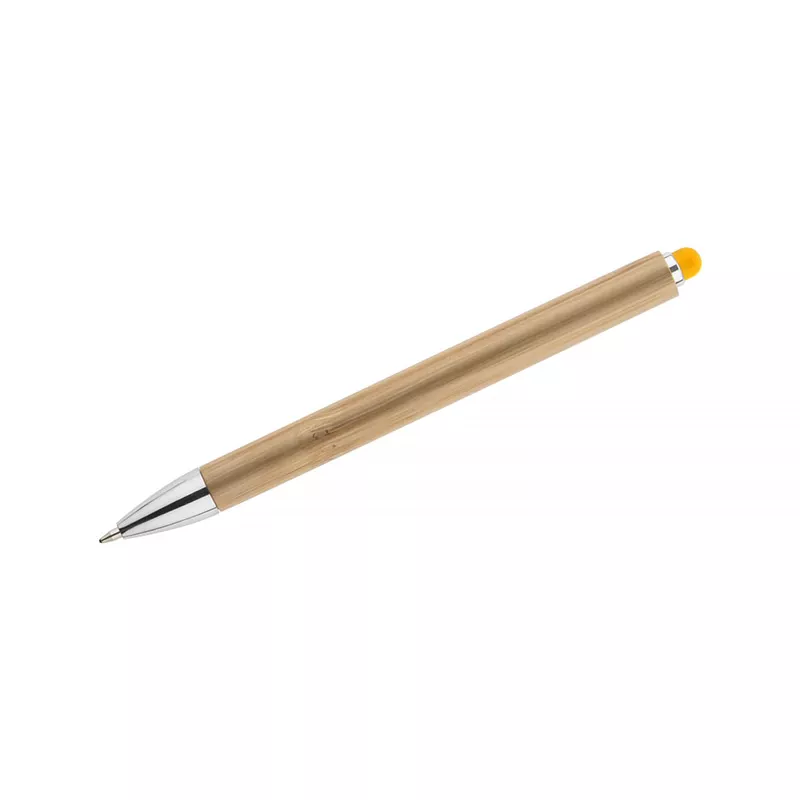 Długopis bambusowy z touch pen-em TUSO - pomarańczowy (19661-07)