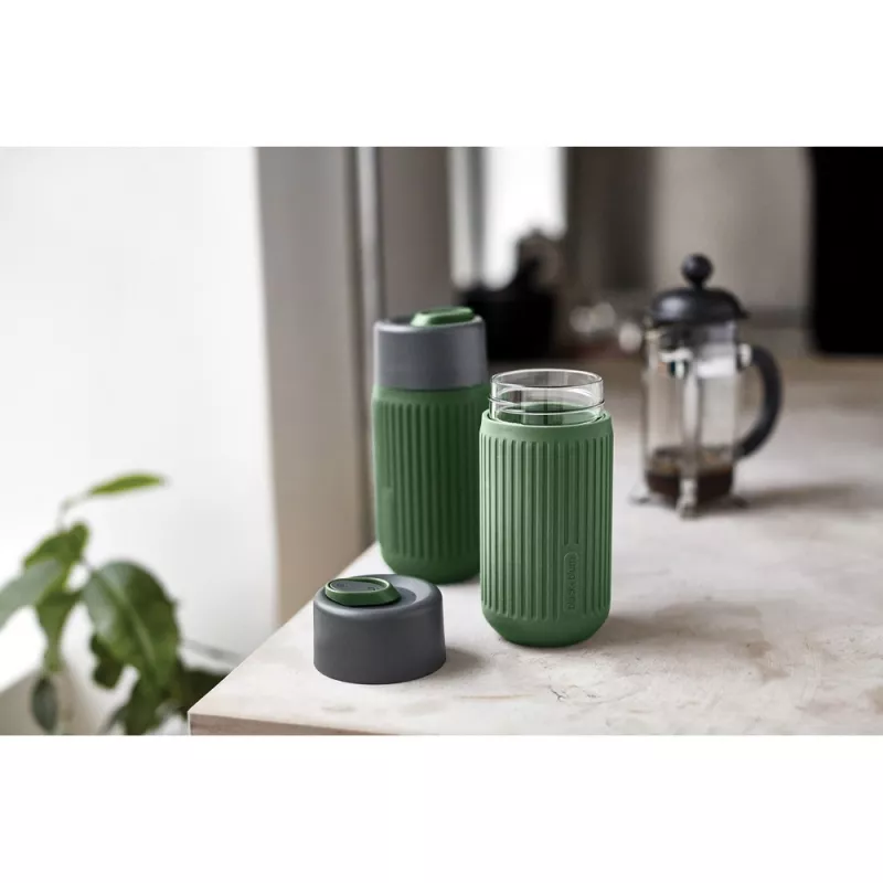 Kubek termiczny 340 ml Black+Blum - zielony (P439.1627)
