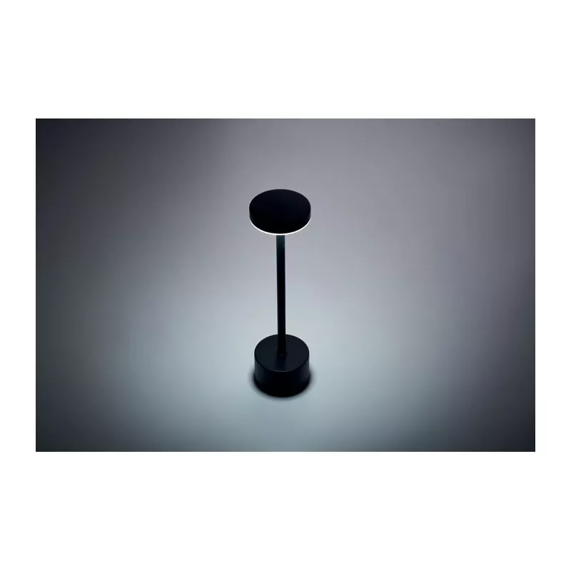Lampka stołowa LED aluminiowa z akumulatorem BISTRO - Czarny (MO2928-03)