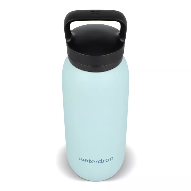 Termiczna butelka uniwersalna Waterdrop z ustnikiem 600 ml - pastelowoniebieski (LT47000-N0016)