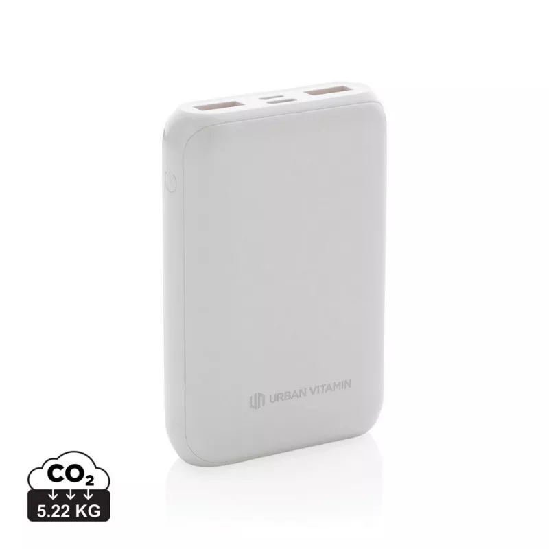 Szybki power bank 10000 mAh Urban Vitamin - biały (P322.703)