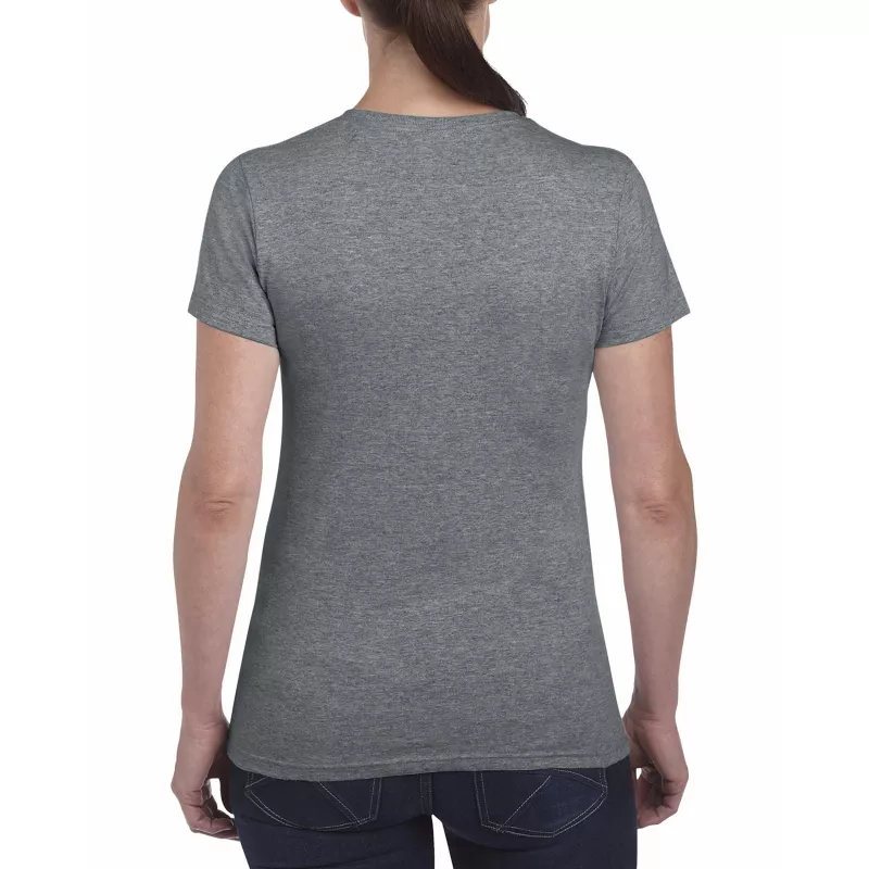 Koszulka bawełniana 180 g/m² Gildan Heavy Cotton™ - DAMSKA - Graphite Heather  (5000L-GRAPHITE HEATHER)