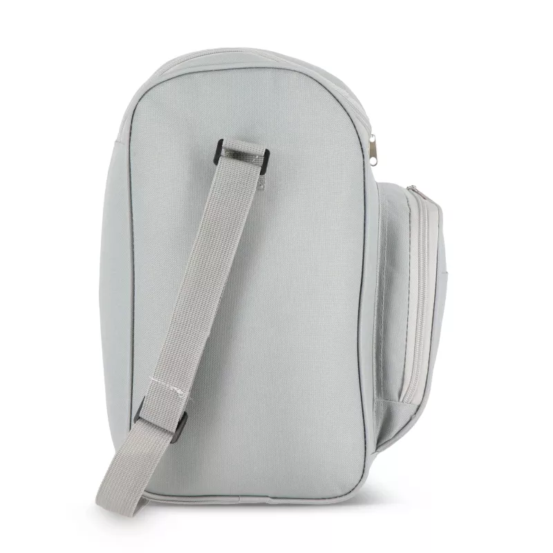 Torba chłodząca R-PET 600D 26 x 19 x 34cm 13L - szary (LT95394-N0061)