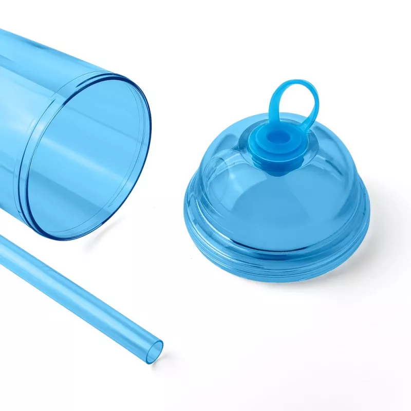 Kubek podróżny 500 ml - błękitny (VB280-23)