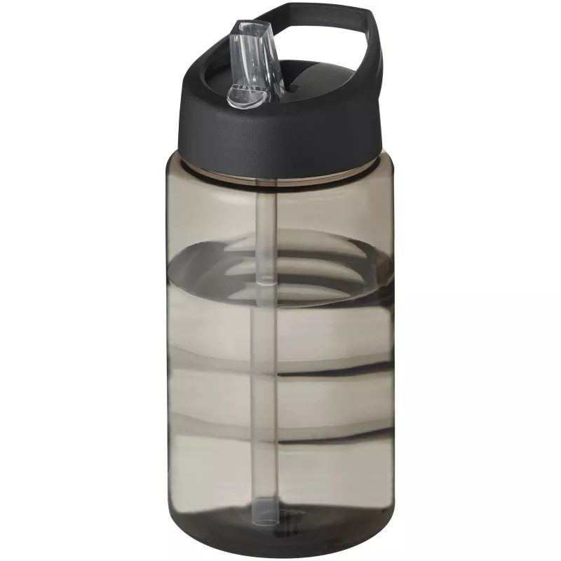 Bidon H2O Bop o pojemności 500 ml z wieczkiem z dzióbkiem - Charcoal-Czarny (21088308)