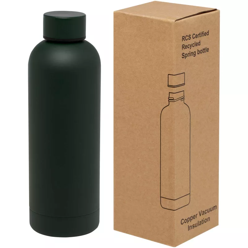 Spring miedziana butelka próżniowa z certyfikatem RCS 500 ml - Green flash (10079864)