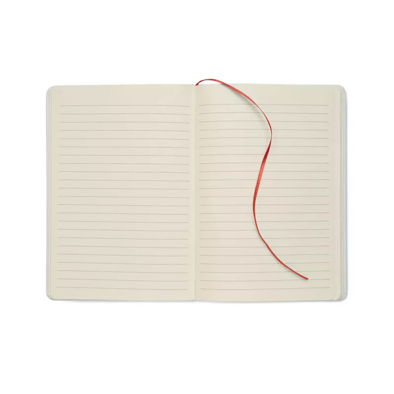 Notes A5 80 kartek w linię ROUTE WHITE - Czerwony (MO2578-05)