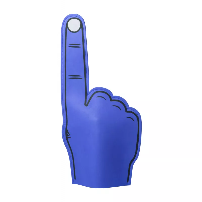 Dłoń dla kibiców z pianki EVA - niebieski (AP721192-06)