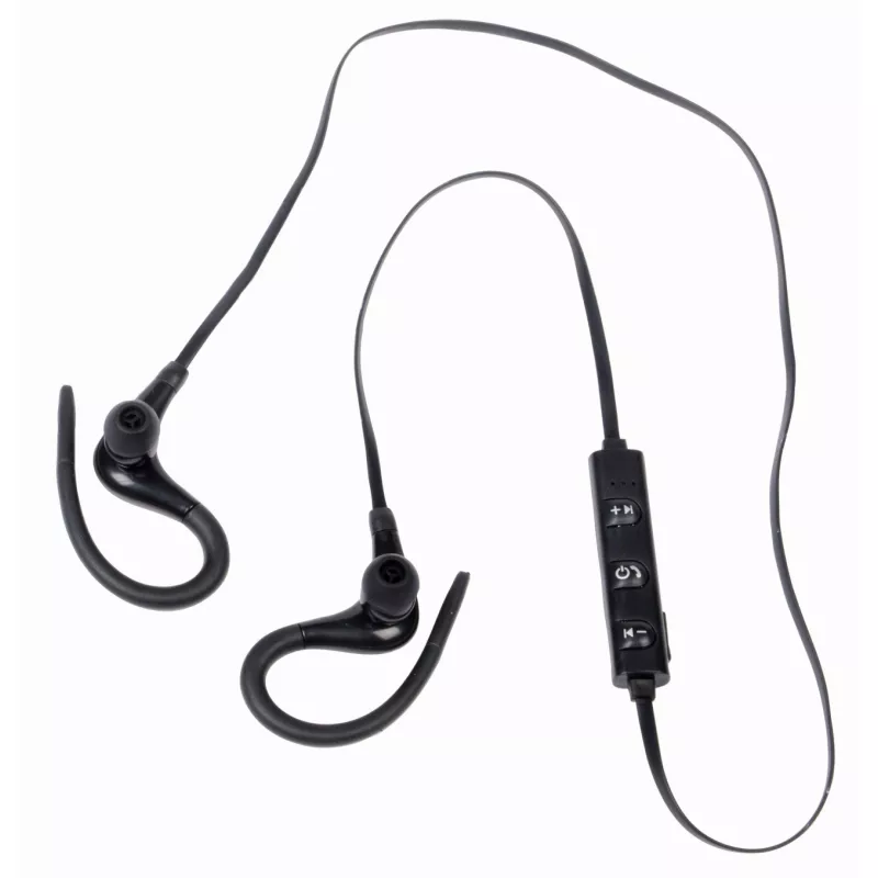 Słuchawki bezprzewodowe douszne SPORTY - czarny (56-0406287)