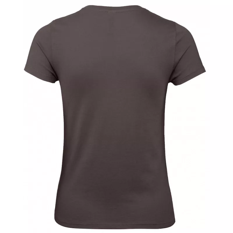 Damska koszulka reklamowa 145 g/m² B&C #E150 / WOMEN - Bear Brown (150) (TW02T/E150-BEAR BROWN)