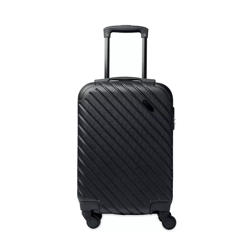 Walizka twarda z ABS na 4 kółkach 18" TREMONT - Czarny (MO2927-03)