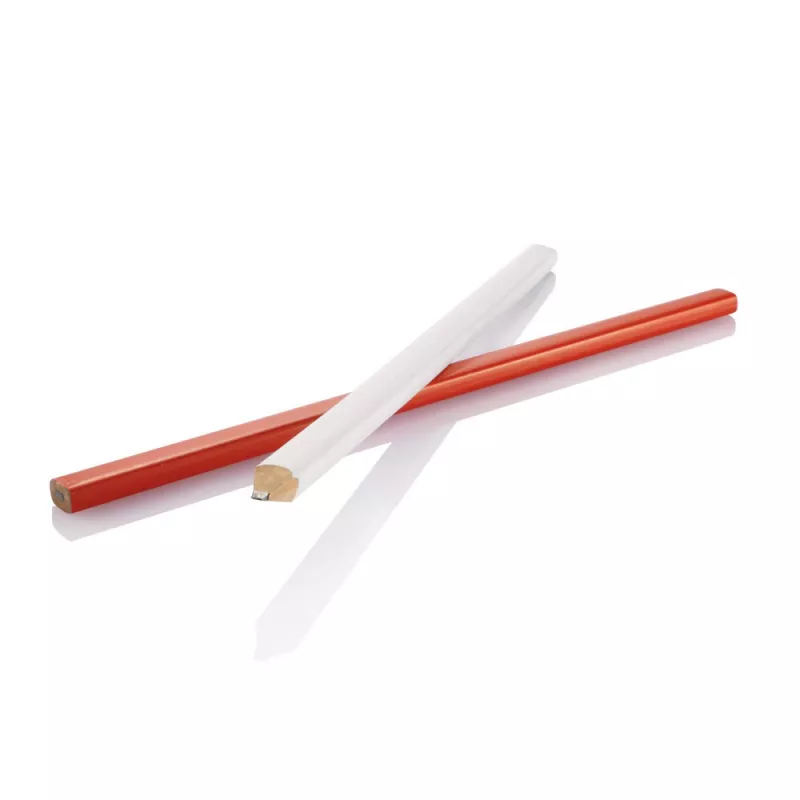 Ołówek stolarski 25 cm - biały (P169.253)